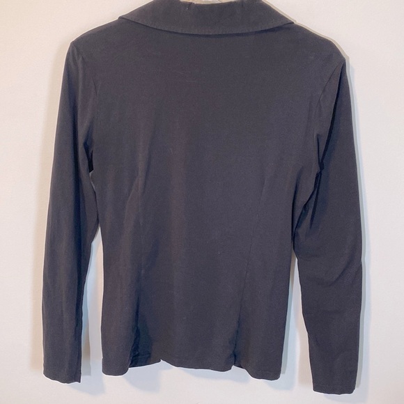 Mexx black ruched blouse - Picture 5 of 10